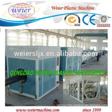 Recycled HDPE material pipes production machine